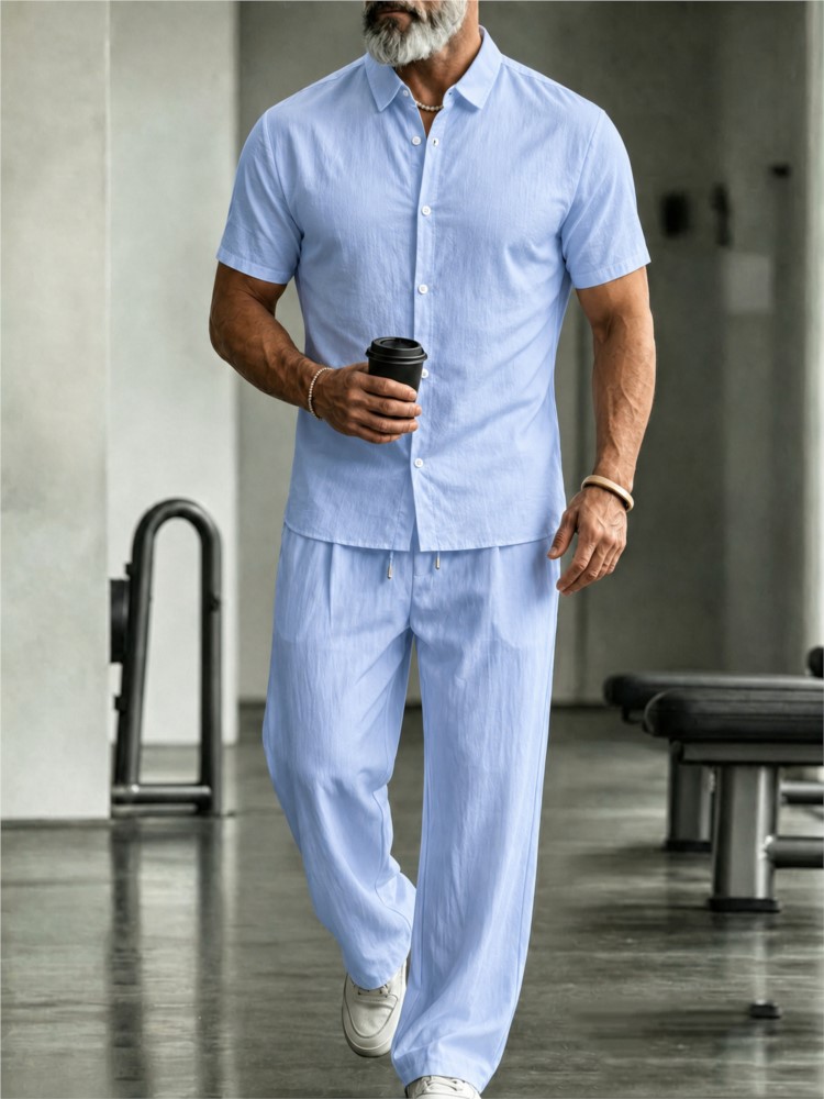 Linen Shirt Summer - Summer Hot Sale Men's Cotton Linen