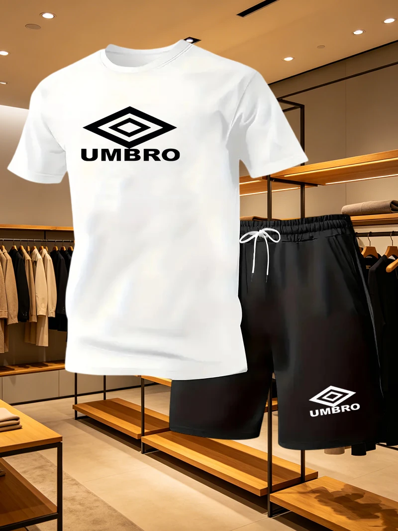 Mens Fashion Wear - Street Trendy Men's UMBRO Printed Casual
