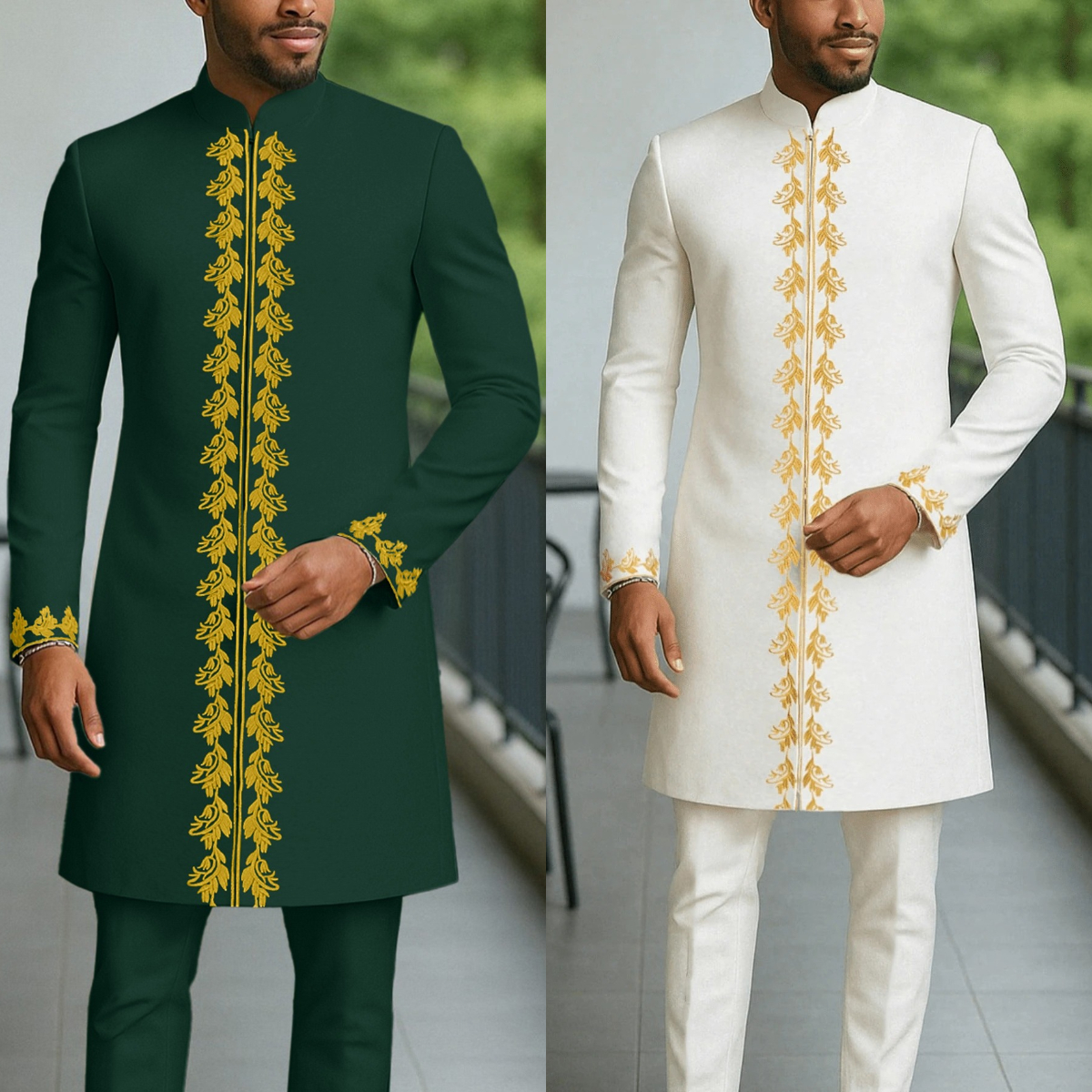 Men'S Fashion Brands - Men Dashiki New In 2-piece Full