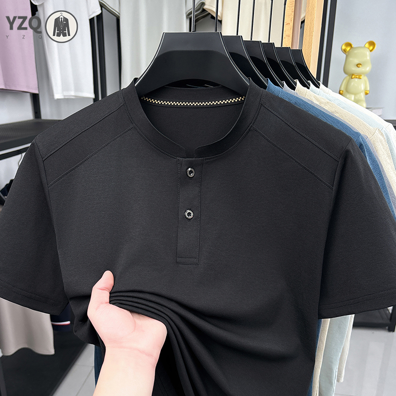 2026 Fashion Men's Henley Neck - огляд і ціна Mens Fashion Casual 2026