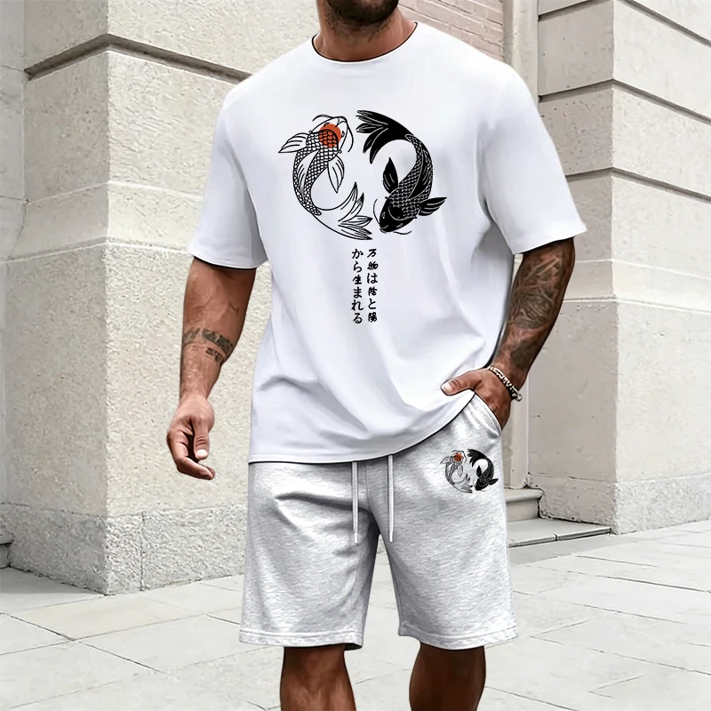 Japanese Yinyang Pattern Men's - огляд і ціна Mens Fashion Wear