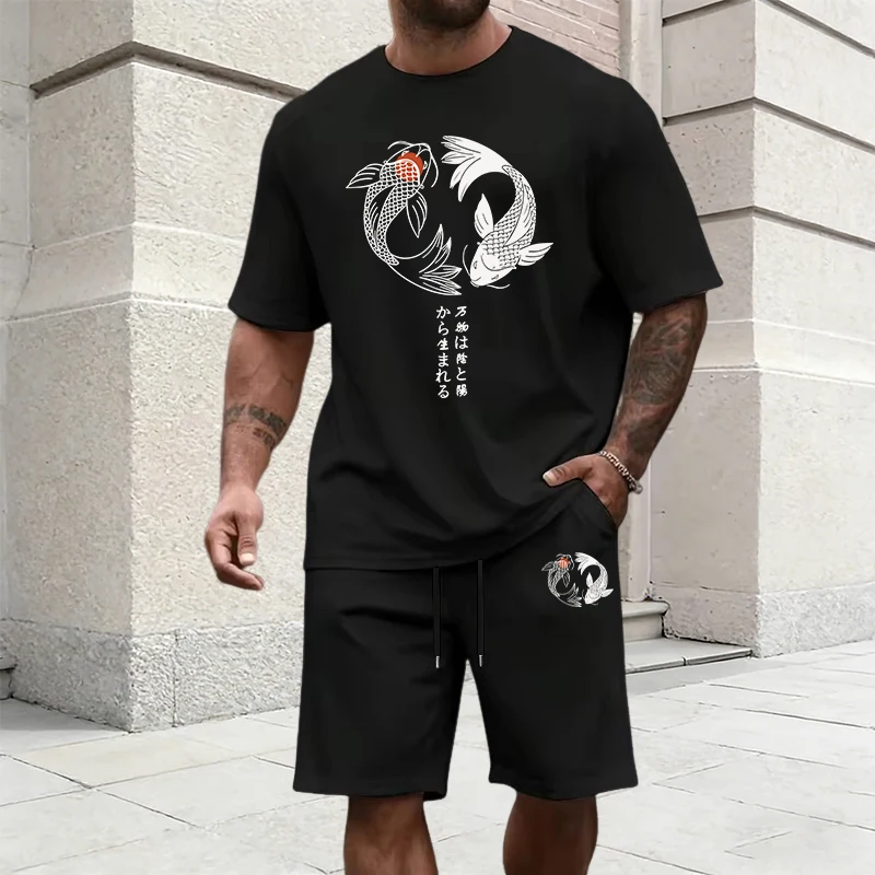 Japanese Yinyang Pattern Men's - огляд і ціна Mens Fashion Wear