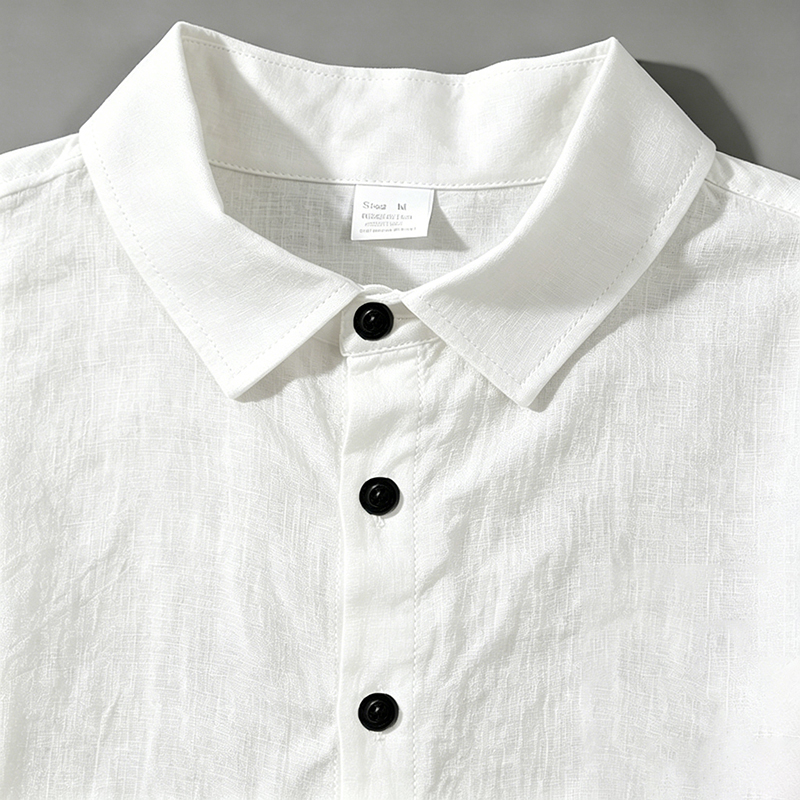 Men Linen Two Piece Outfit Sho - огляд і ціна Linen Shirt Summer