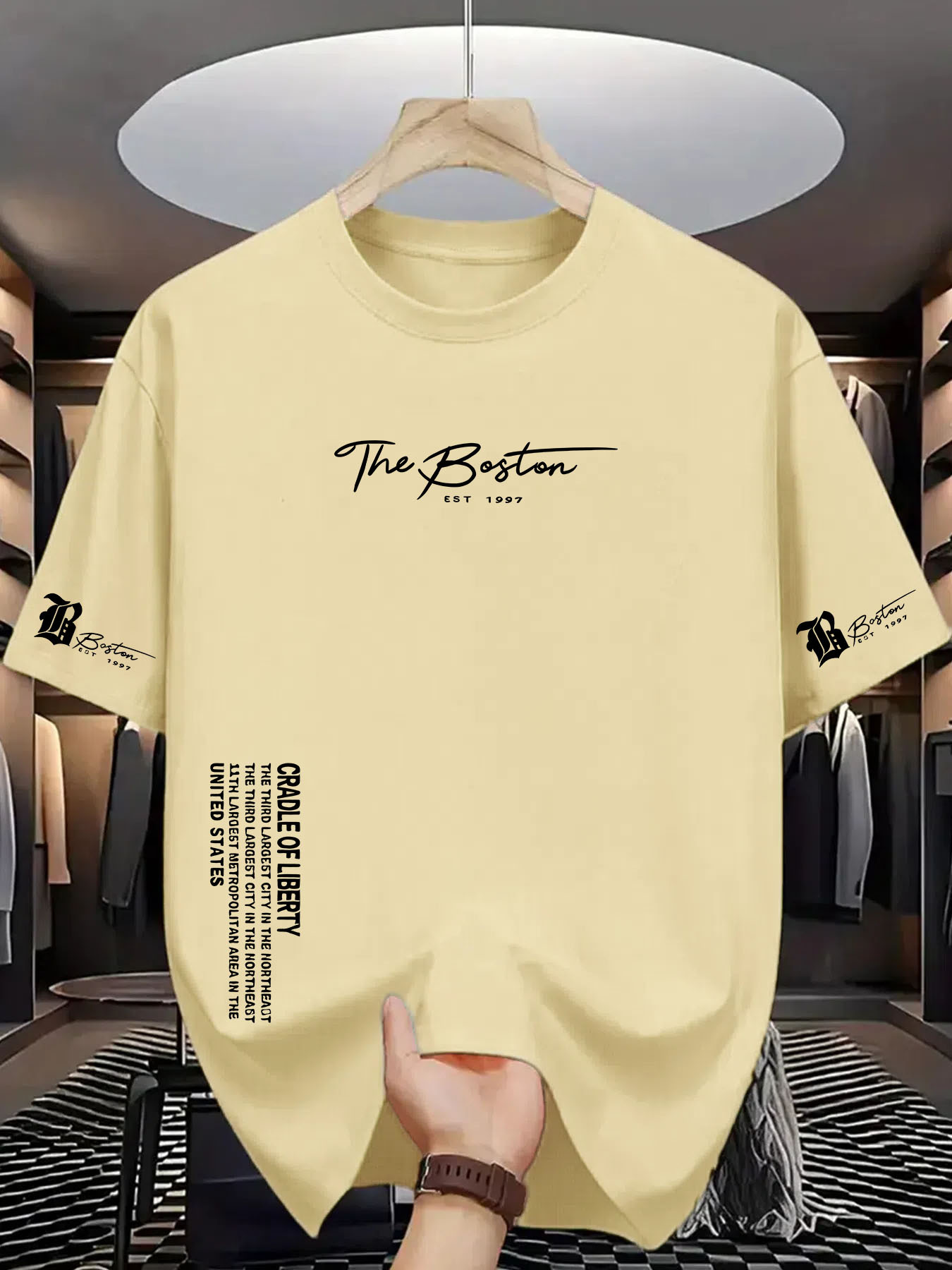 Men's Summer 100% Pure Cotton  - огляд і ціна Paris Fashion Men