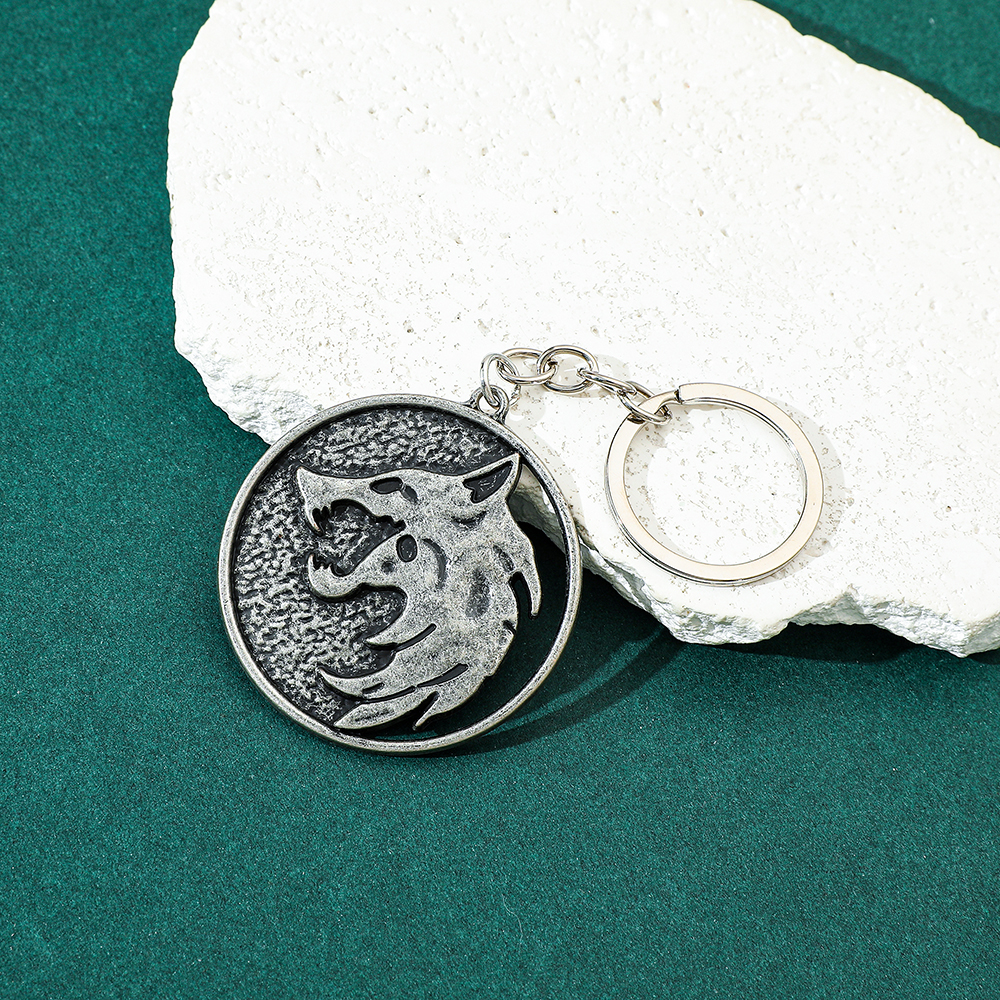 Vintage Wolf Head Keychain Gam - огляд і ціна Men Fashion Key