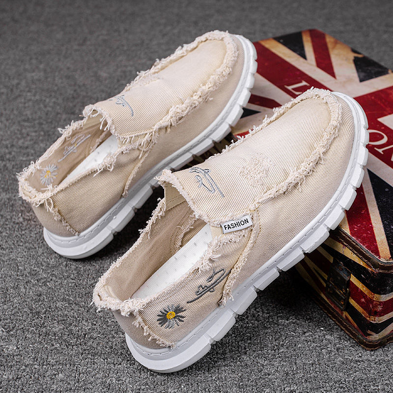 Fashion Print Canvas Shoes Men - огляд і ціна Mens Fashion Chinos