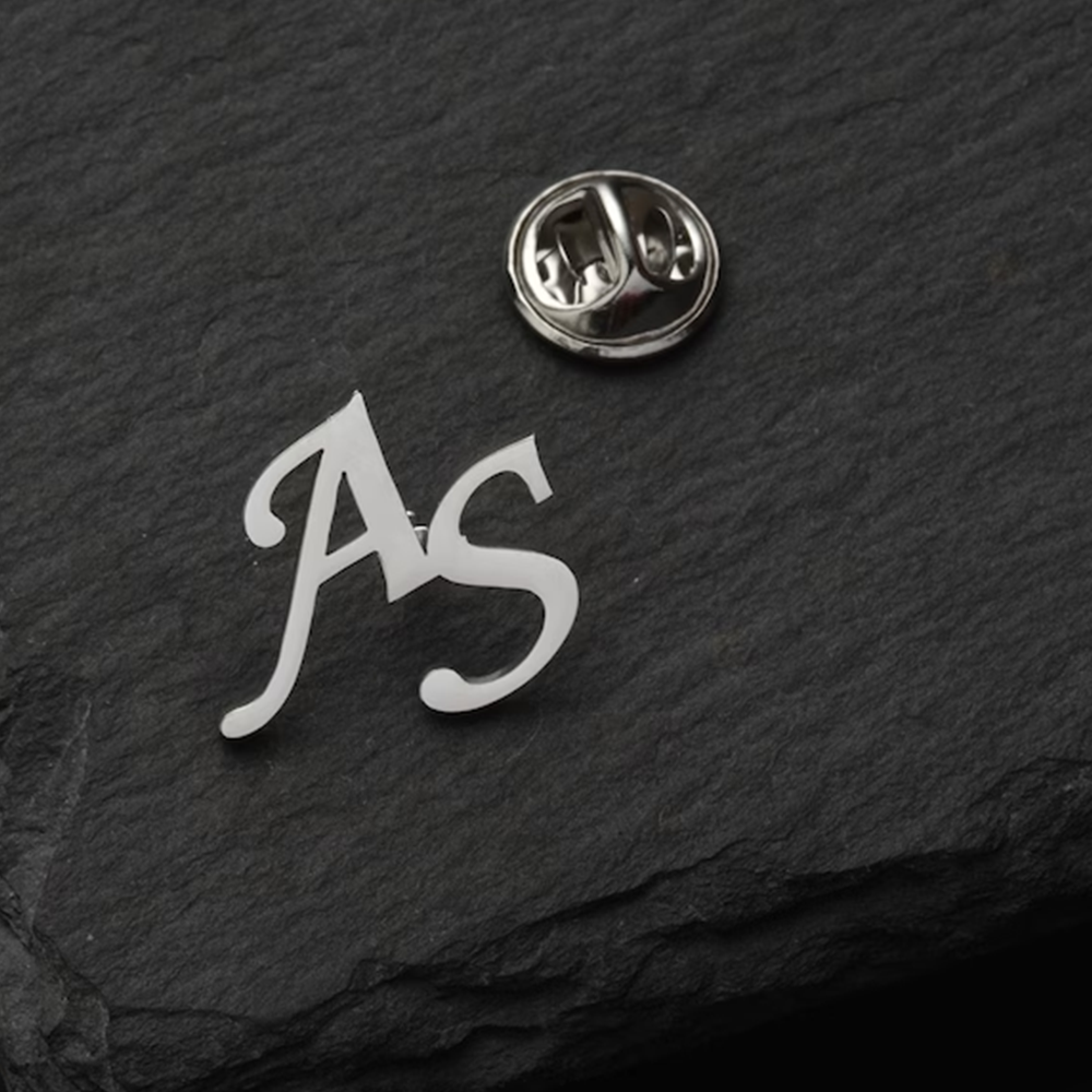 Custom Initials Brooch for Men - огляд і ціна Mens Fashion Jumpers