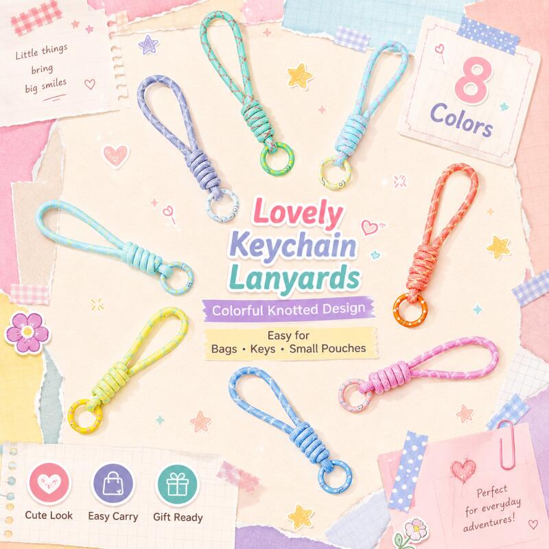 2~5pcs Colorful Braided Keycha - огляд і ціна Men Fashion Key