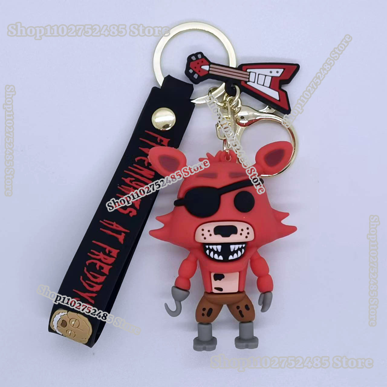 5pcs Cartoon Anime FNAF Figure - огляд і ціна Men Fashion Key