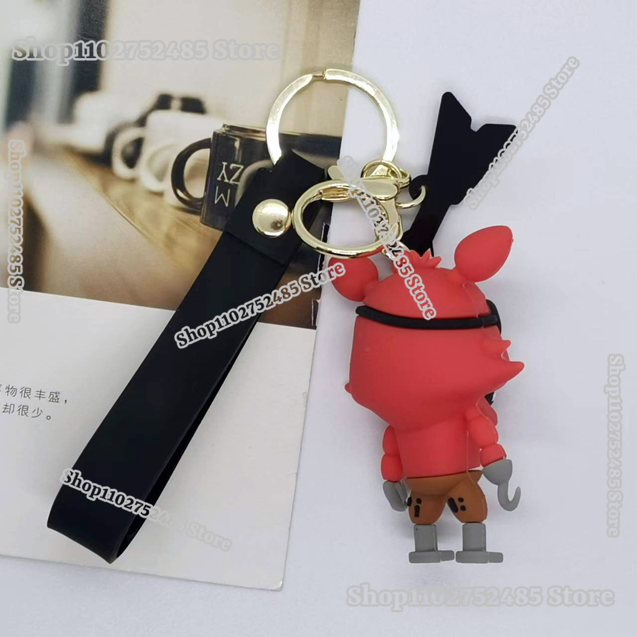 5pcs Cartoon Anime FNAF Figure - огляд і ціна Men Fashion Key