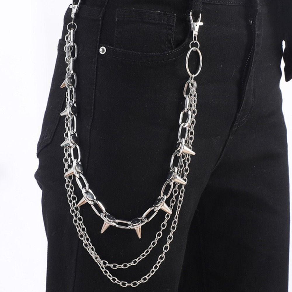 Unisex Hip Hop Punk Rock Metal - огляд і ціна Men Fashion Key