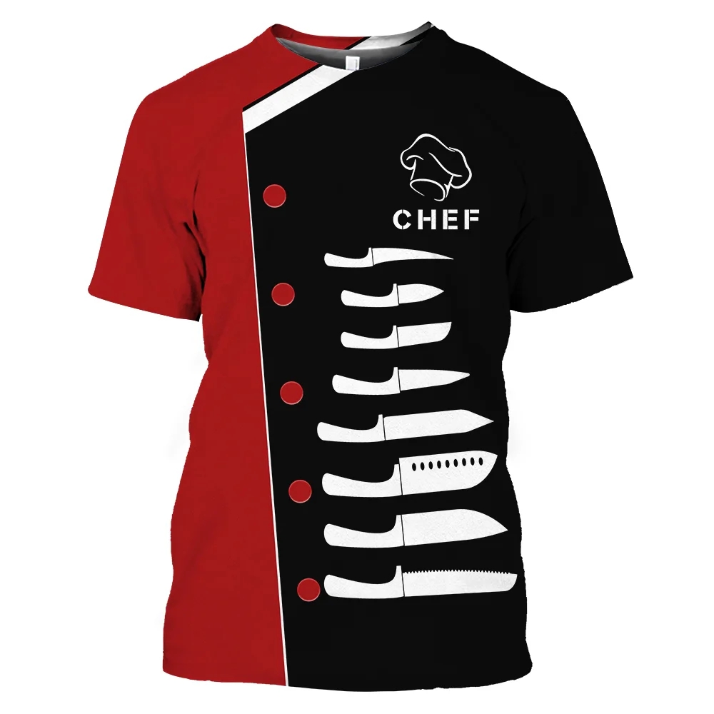 HipHop Chef Uniform Fashion Tr - огляд і ціна Men'S Fashion Oversized T Shirt
