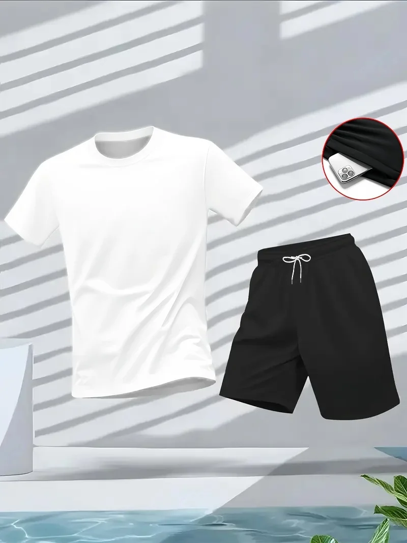 Men's Suit 2pcs Set Fashion Le - огляд і ціна Mens Fashion Wear