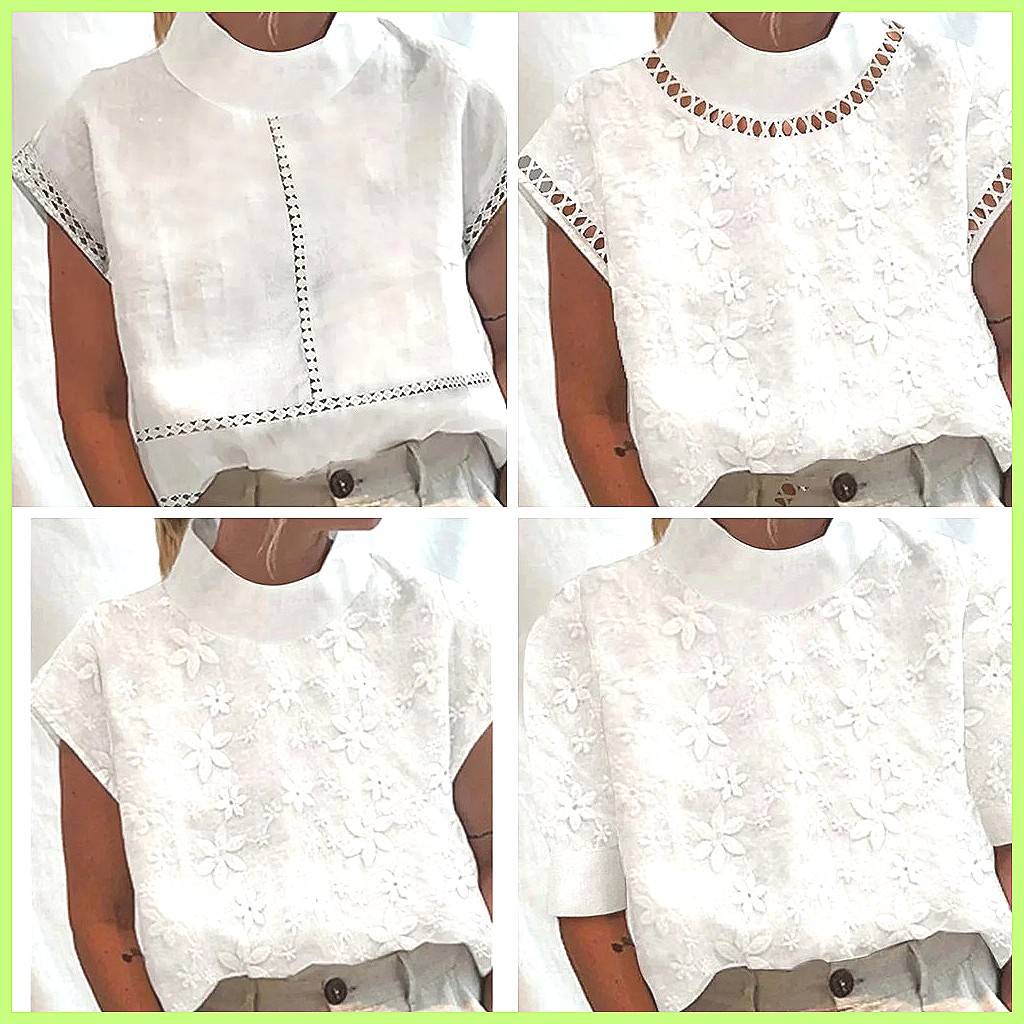 Women's Cotton Linen Pullover  - огляд і ціна Linen Shirt Summer
