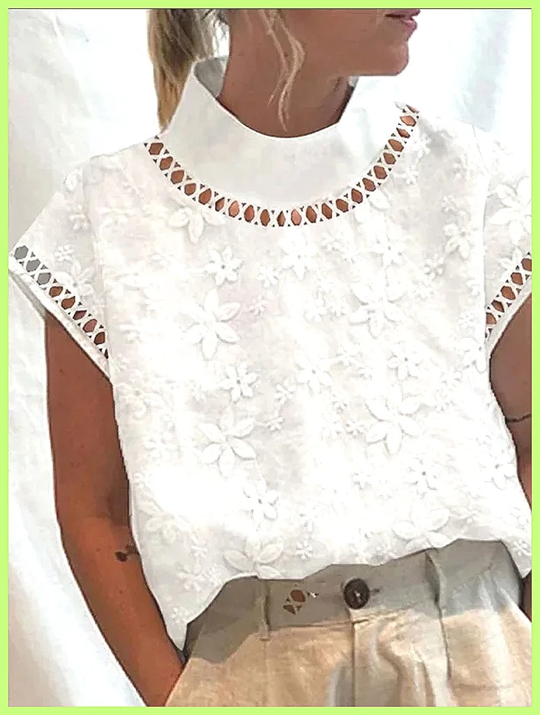 Women's Cotton Linen Pullover  - огляд і ціна Linen Shirt Summer
