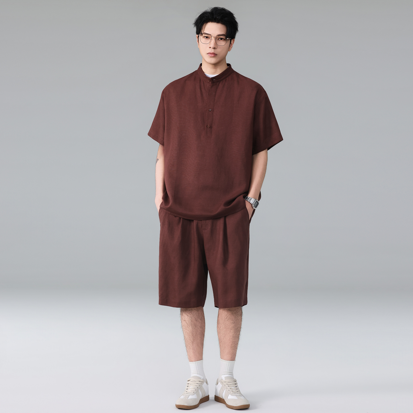 Men Summer Vintage Lightweight - огляд і ціна Linen Shirt Summer