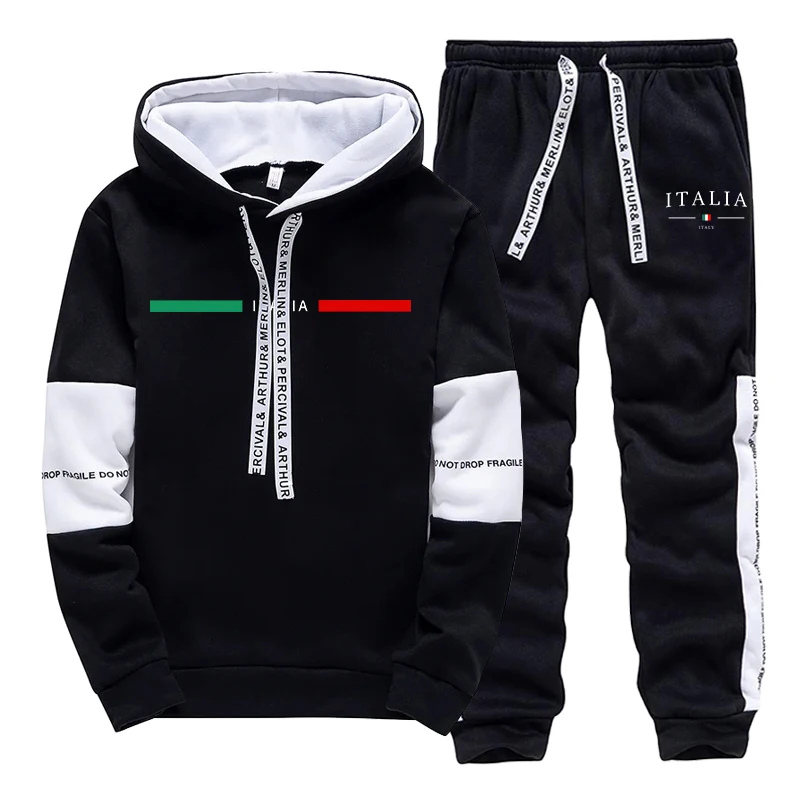 Fashion Mens Tracksuit Print C - огляд і ціна Men'S Fashion Hoodie
