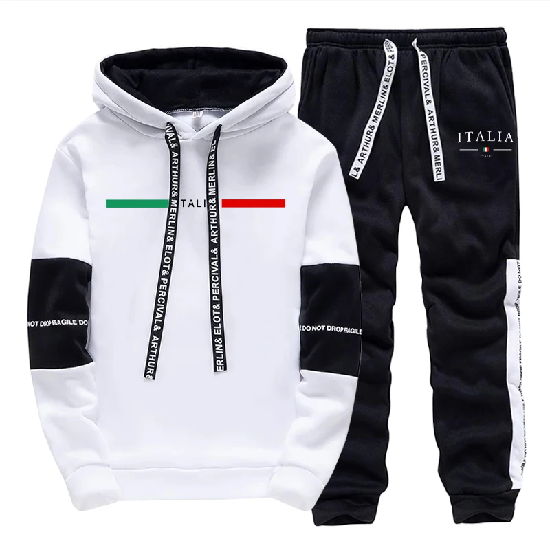 Fashion Mens Tracksuit Print C - огляд і ціна Men'S Fashion Hoodie