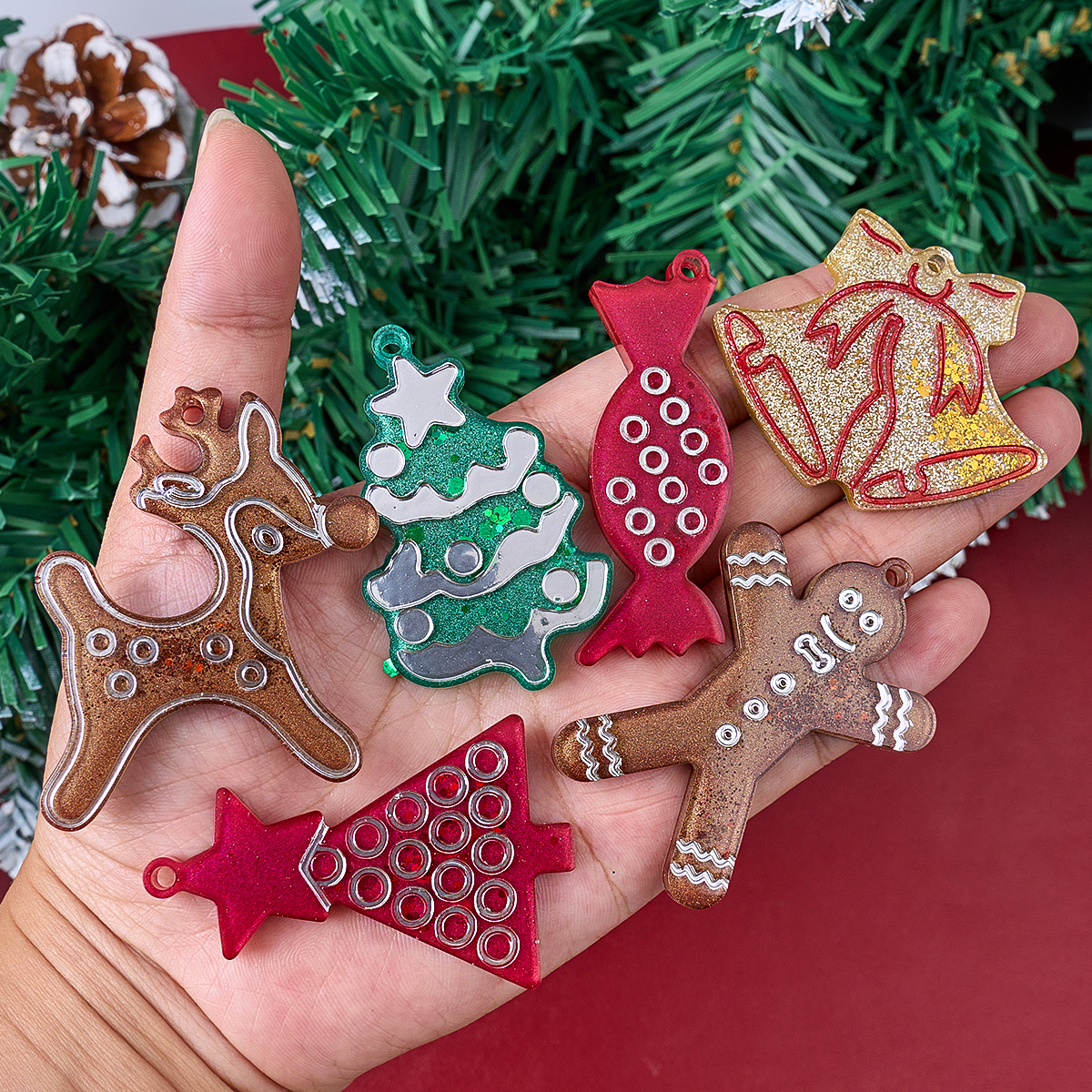 Christmas Series Earrings Pend - огляд і ціна Men Fashion Key