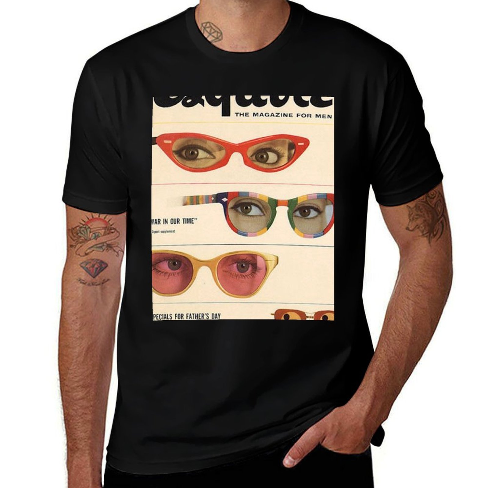 Esquire 1960s Magazine Sunglas - огляд і ціна Men'S Fashion 1960S