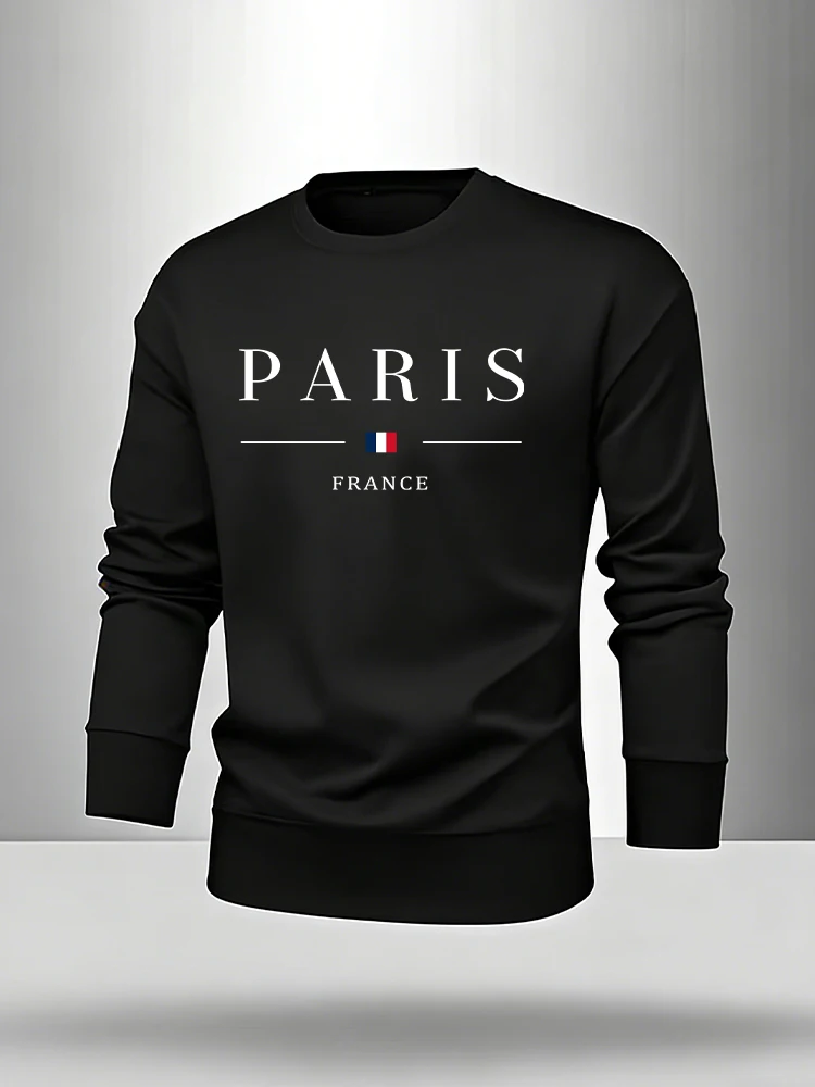 Paris Print Men's Set Pullover - огляд і ціна Paris Fashion Men