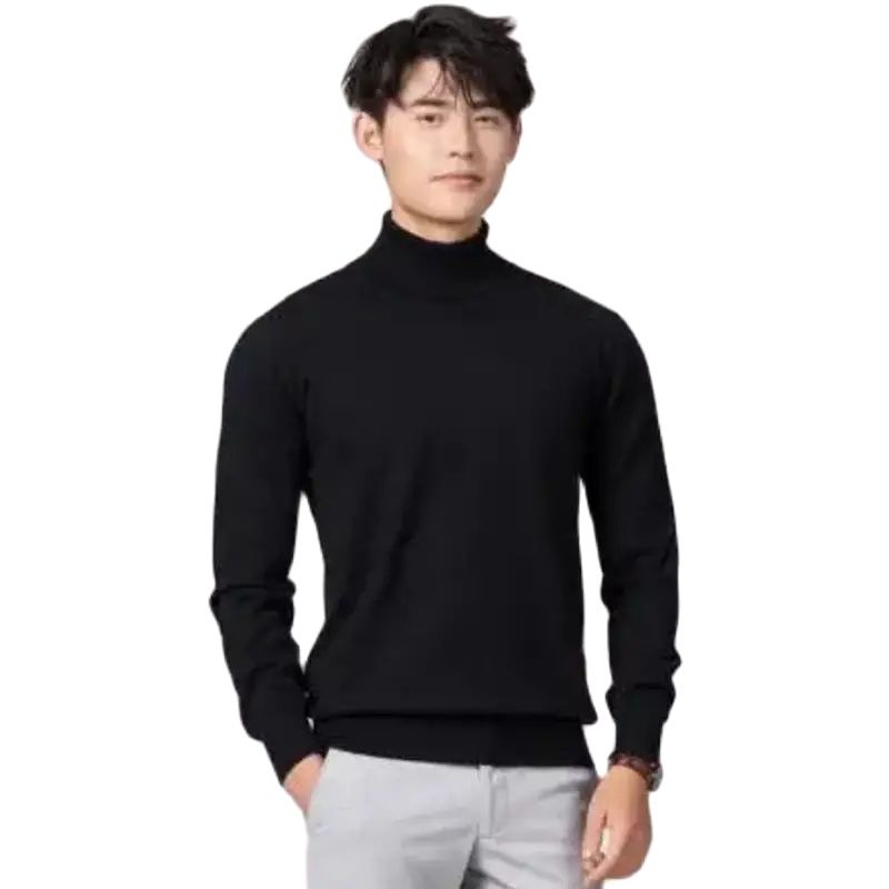 Cashmere turtleneck men sweate - огляд і ціна Mens Fashion Jumpers
