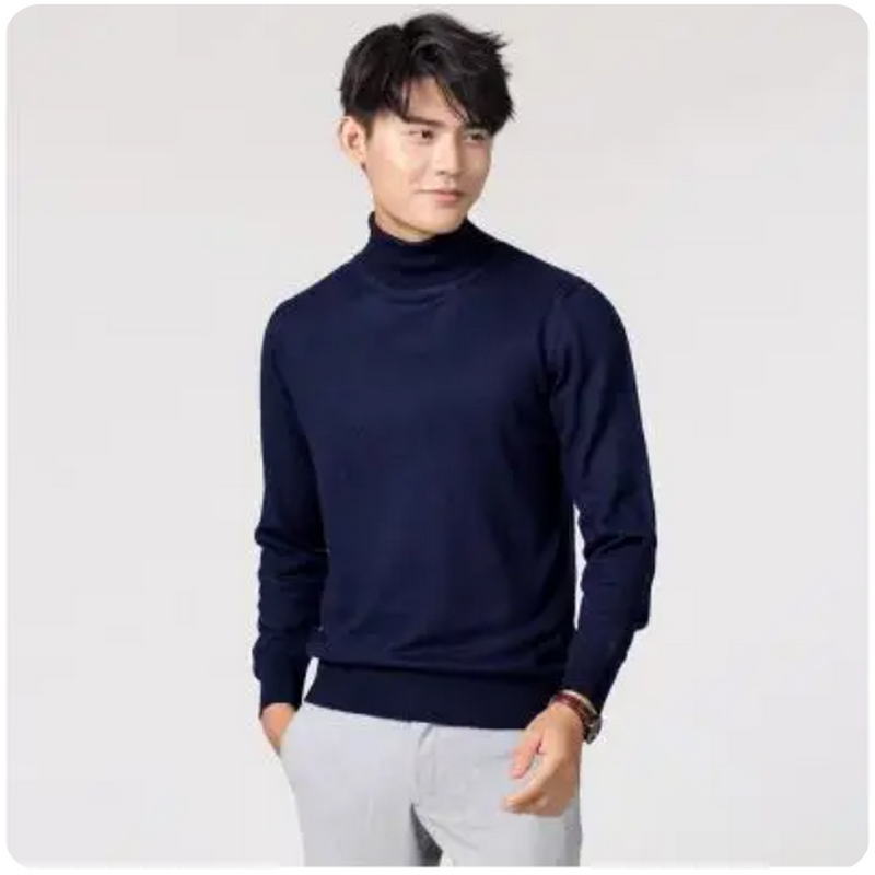Cashmere turtleneck men sweate - огляд і ціна Mens Fashion Jumpers