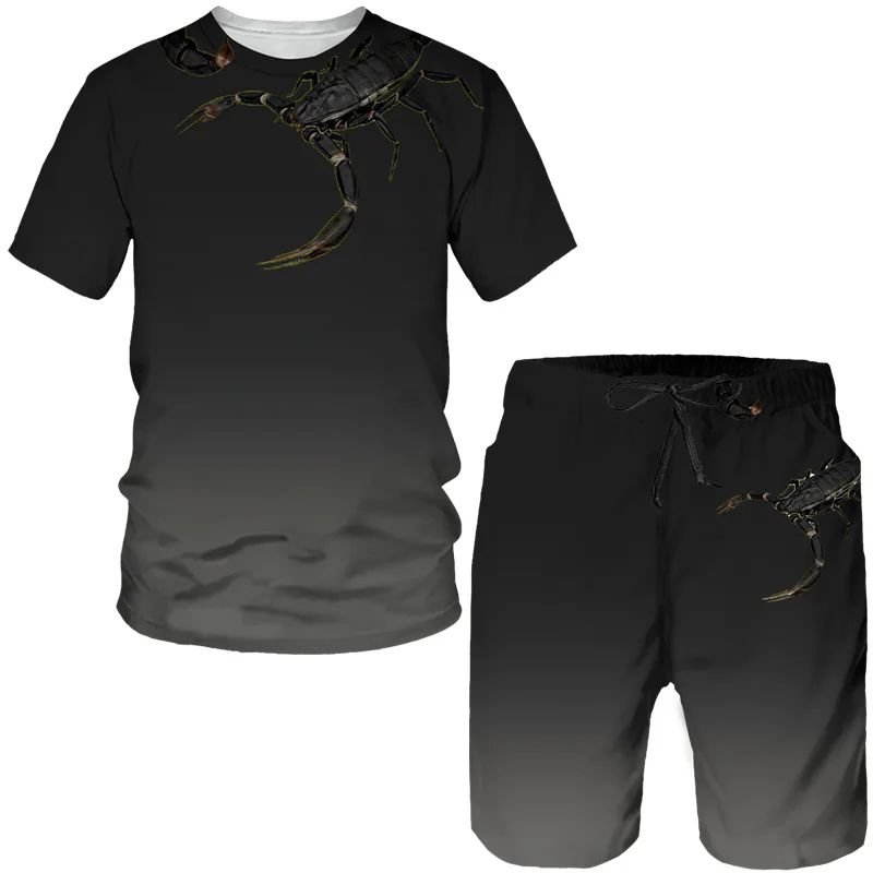 New Scorpion 3D Print T-Shirts - огляд і ціна Men'S Fashion Oversized T Shirt