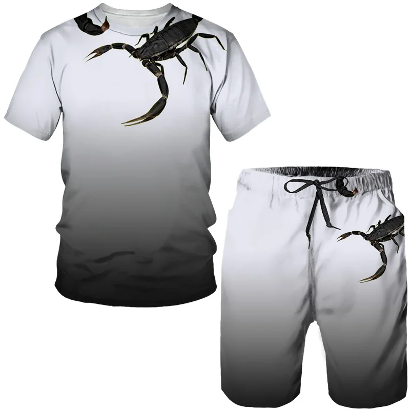 New Scorpion 3D Print T-Shirts - огляд і ціна Men'S Fashion Oversized T Shirt
