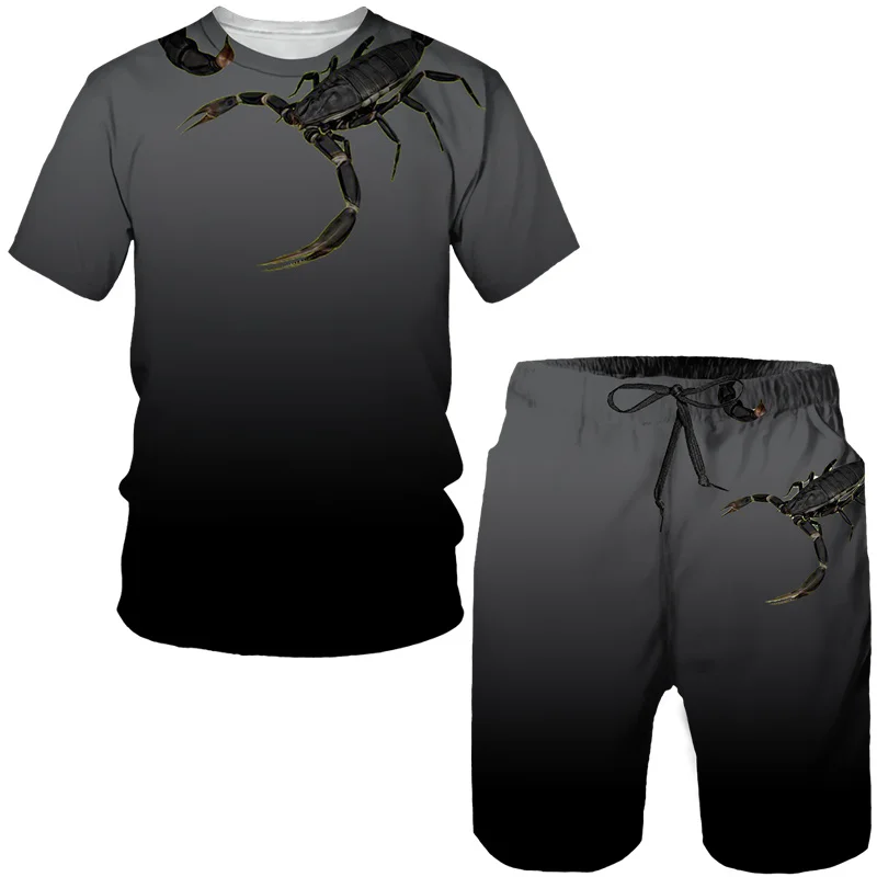 New Scorpion 3D Print T-Shirts - огляд і ціна Men'S Fashion Oversized T Shirt
