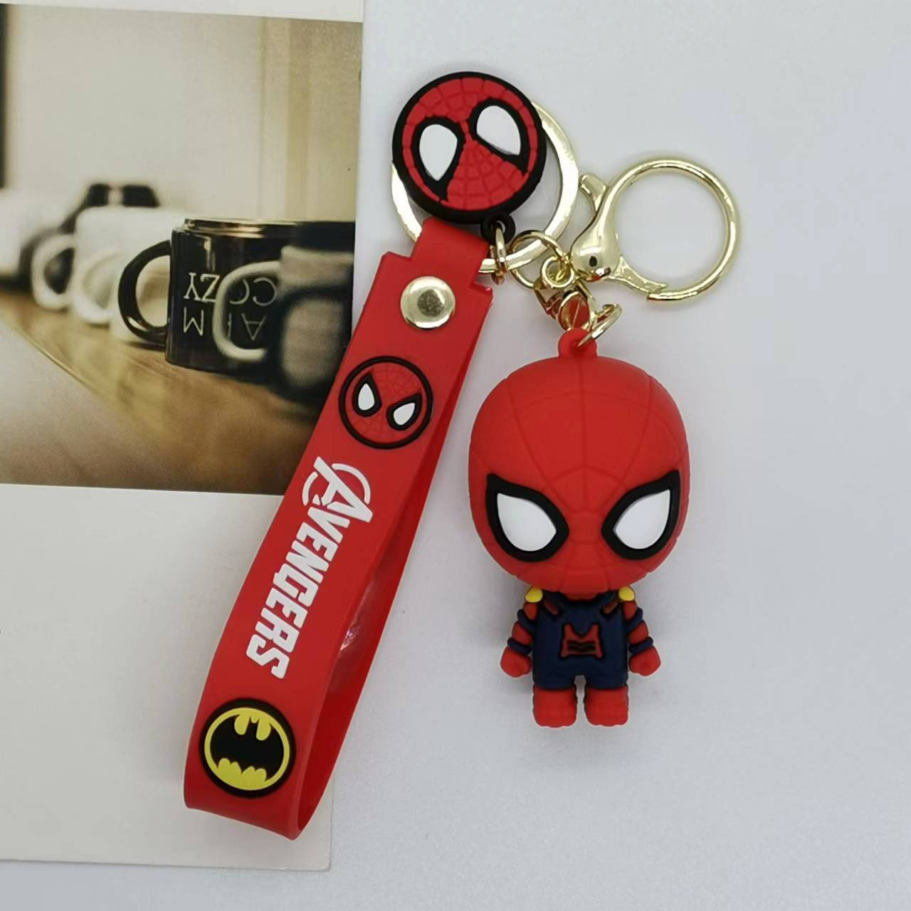 Creative Cartoon Spider Man Do - огляд і ціна Men Fashion Key