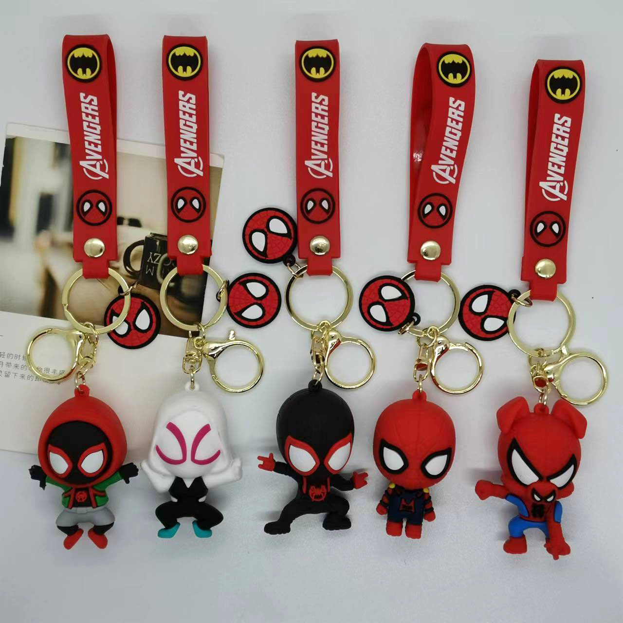 Creative Cartoon Spider Man Do - огляд і ціна Men Fashion Key