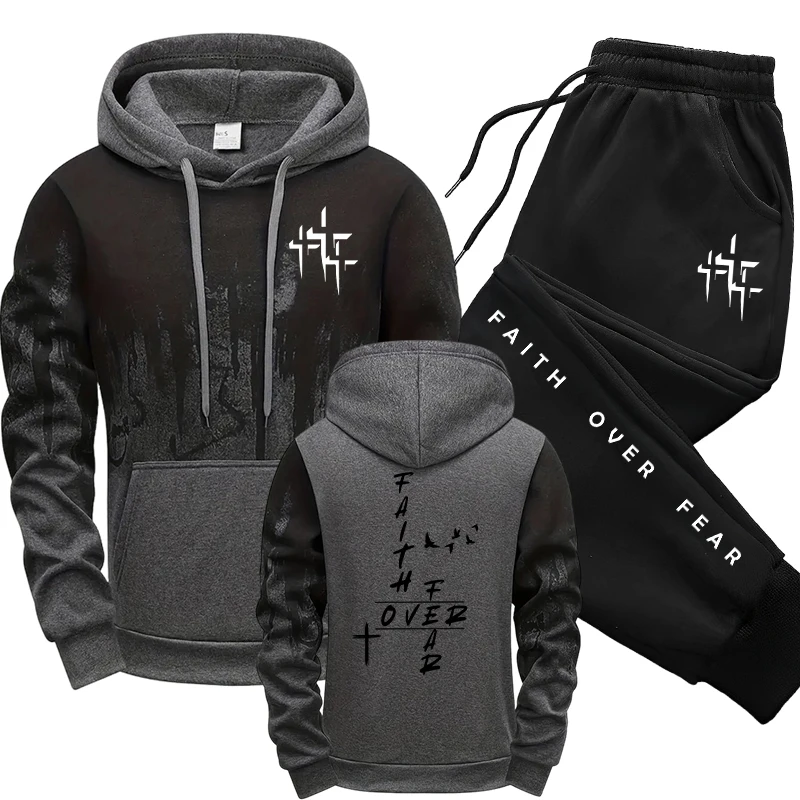 Fall Winter Daily Casual Fashi - огляд і ціна Men'S Fashion Hoodie