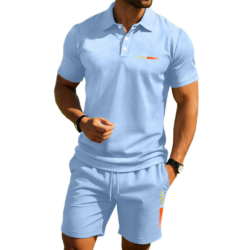 PARIS Print Men's high-end sum - огляд і ціна Paris Fashion Men