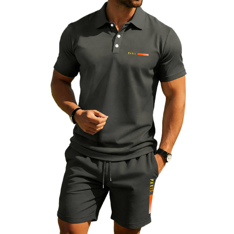 PARIS Print Men's high-end sum - огляд і ціна Paris Fashion Men