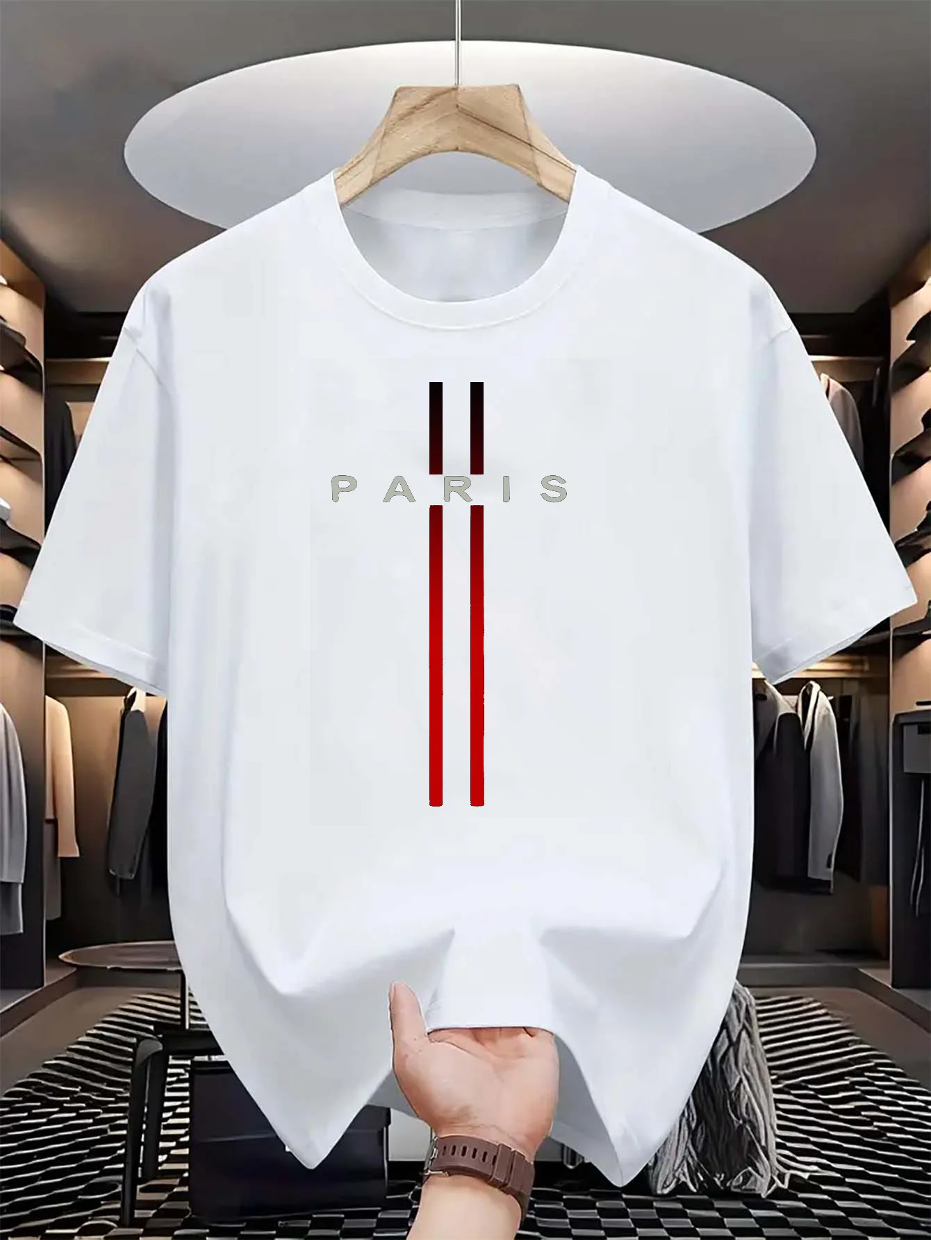 Men's 100% pure cotton summer  - огляд і ціна Paris Fashion Men