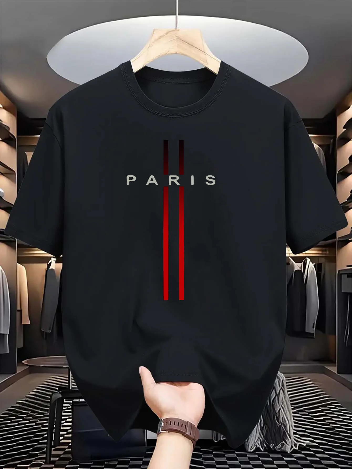 Men's 100% pure cotton summer  - огляд і ціна Paris Fashion Men
