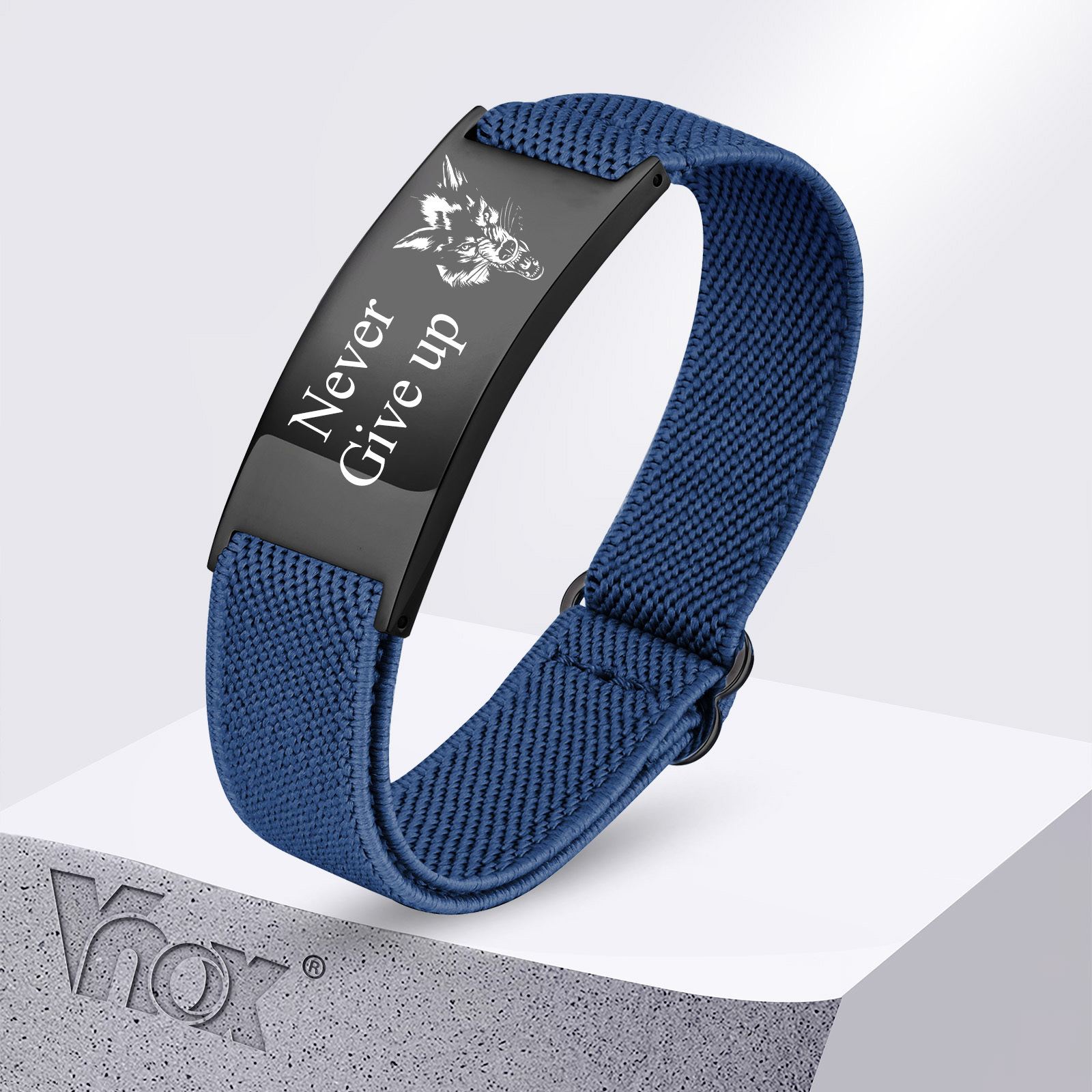 Vnox Customized Elastic Strap  - огляд і ціна Men'S Fashion Quotes