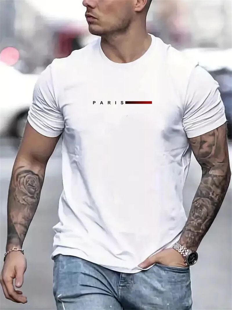 2026 Men's 100% polyester summ - огляд і ціна Paris Fashion Men