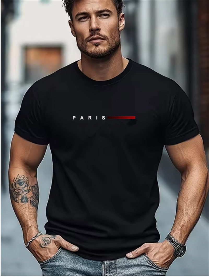 2026 Men's 100% polyester summ - огляд і ціна Paris Fashion Men