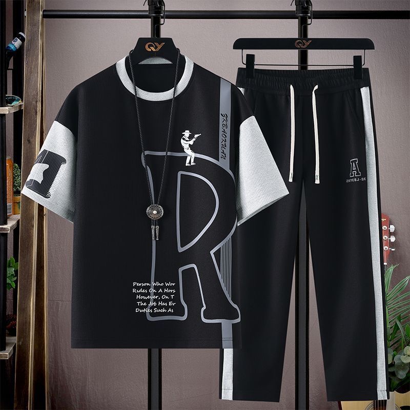 Summer Fashion Trendy Printed  - огляд і ціна Mens Fashion Wear