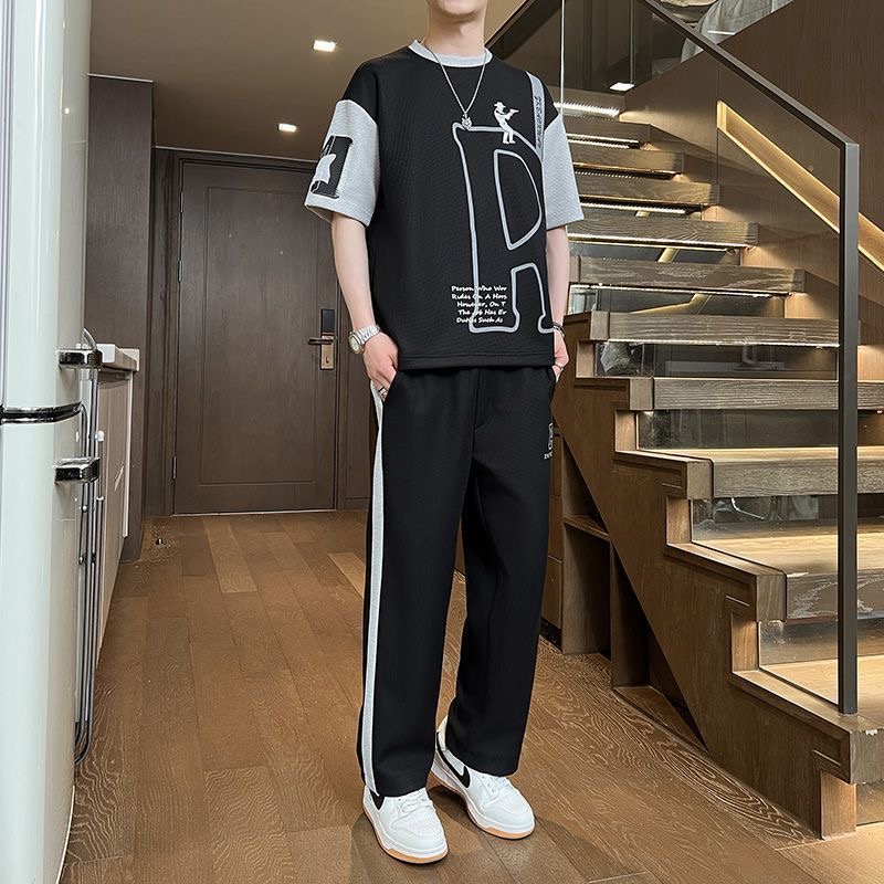 Summer Fashion Trendy Printed  - огляд і ціна Mens Fashion Wear