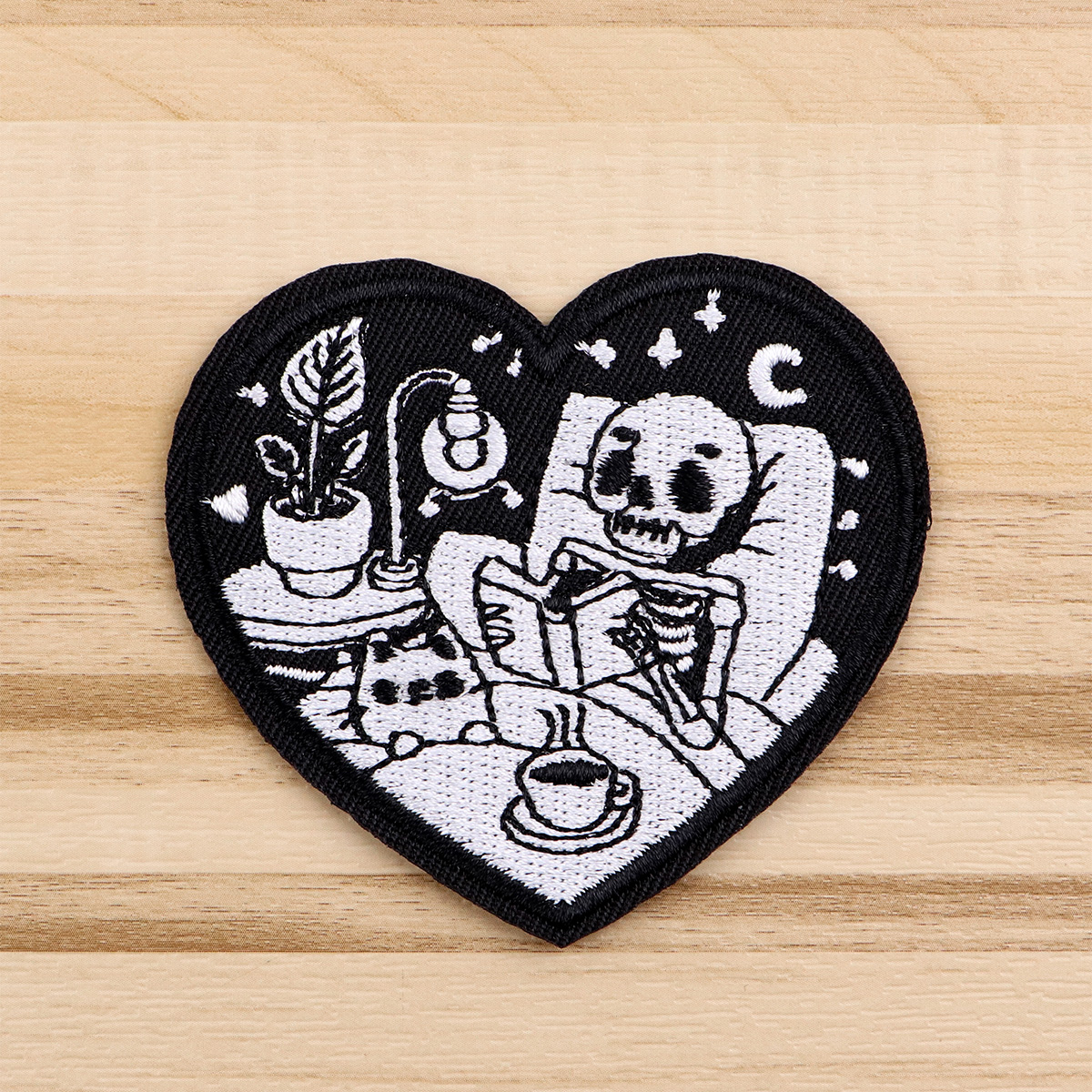Skull Quotes Embroidery Patch  - огляд і ціна Men'S Fashion Quotes