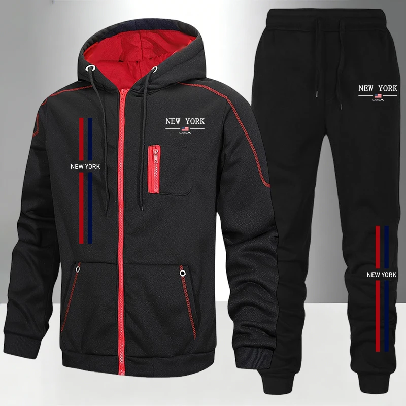 Men's Set/Coat/Pants Autumn Wi - огляд і ціна Mens Fashion Casual 2026