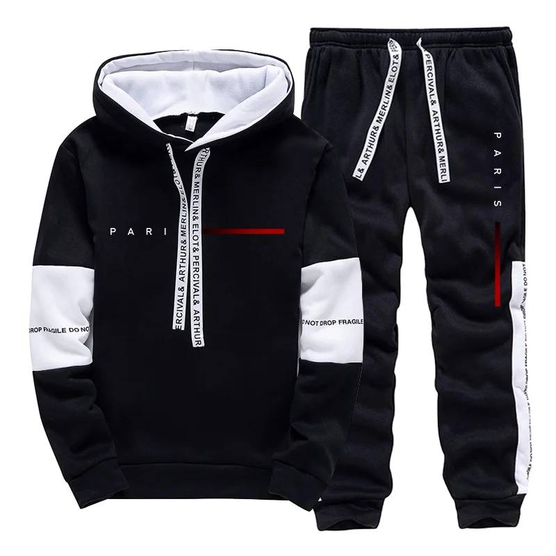 Men's Set Paris Fashion Hoodie - огляд і ціна Men'S Fashion Hoodie