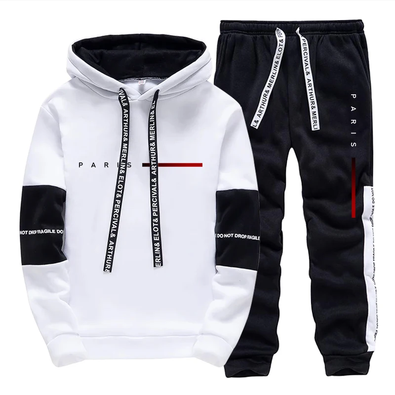 Men's Set Paris Fashion Hoodie - огляд і ціна Men'S Fashion Hoodie