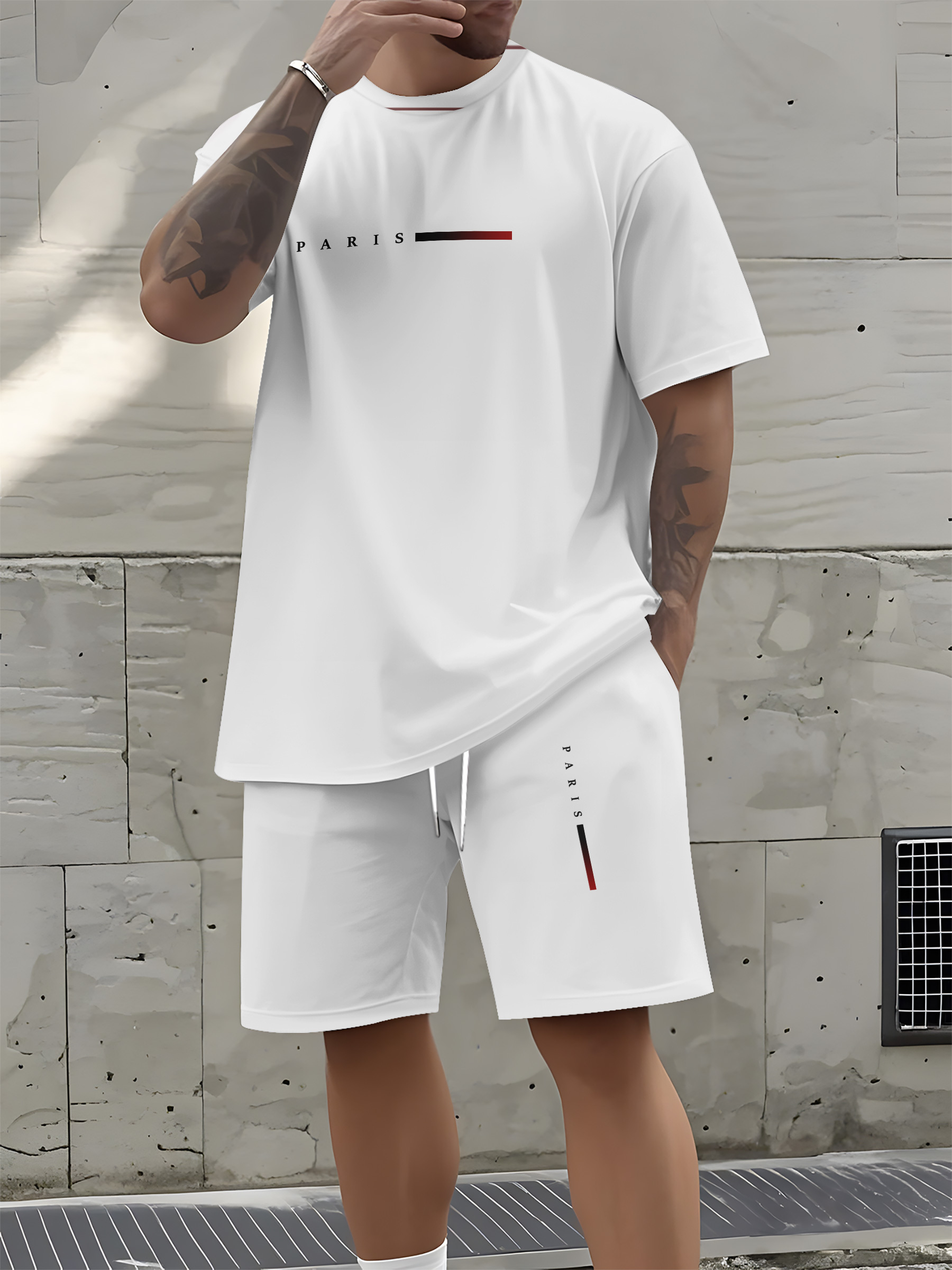 Paris Men's Casual Set Spring/ - огляд і ціна Paris Fashion Men