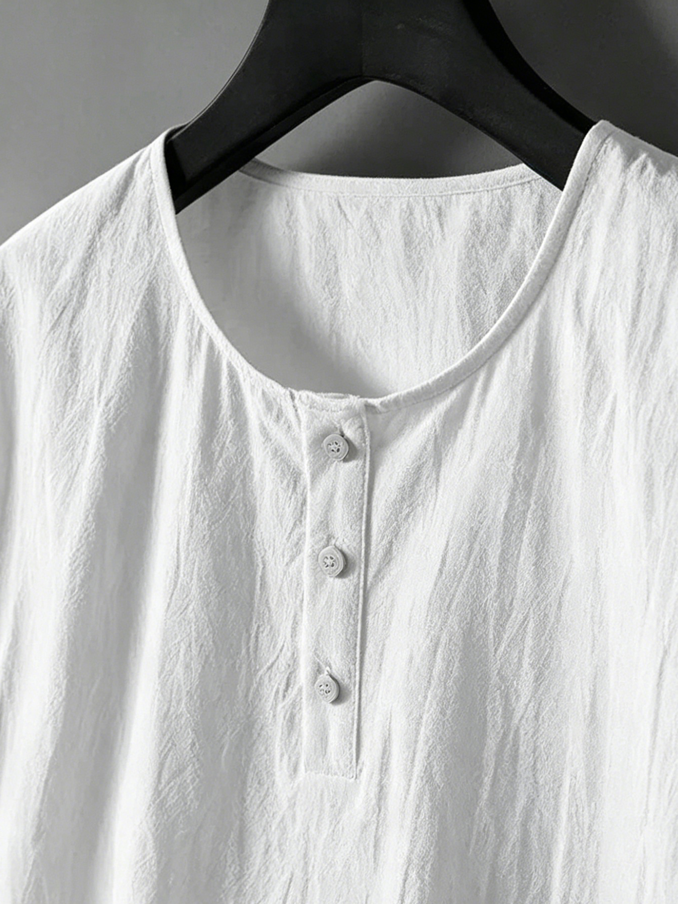 mens cotton linen 2 piece set  - огляд і ціна Linen Shirt Summer