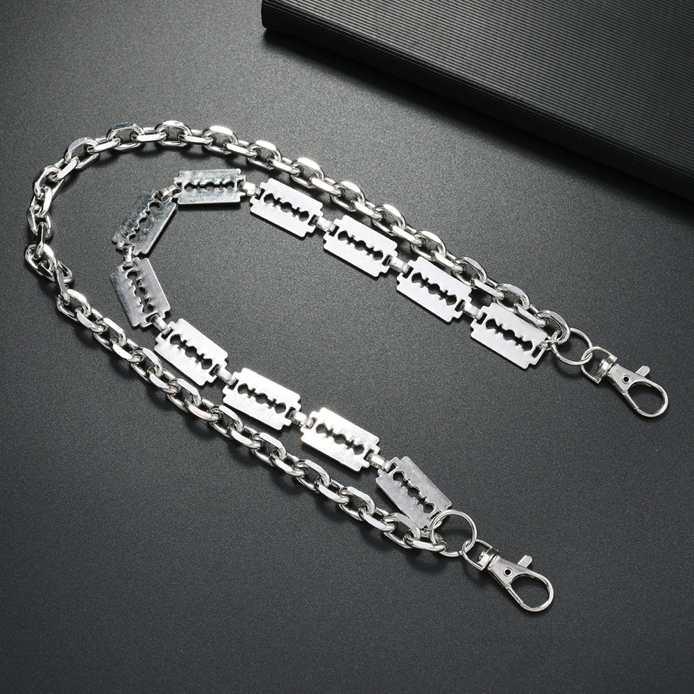 Punk Metal Chain Keychains for - огляд і ціна Men Fashion Key