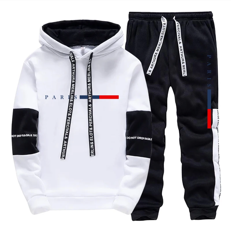 Men's Set/Hoodie/Pants Paris F - огляд і ціна Men'S Fashion Hoodie
